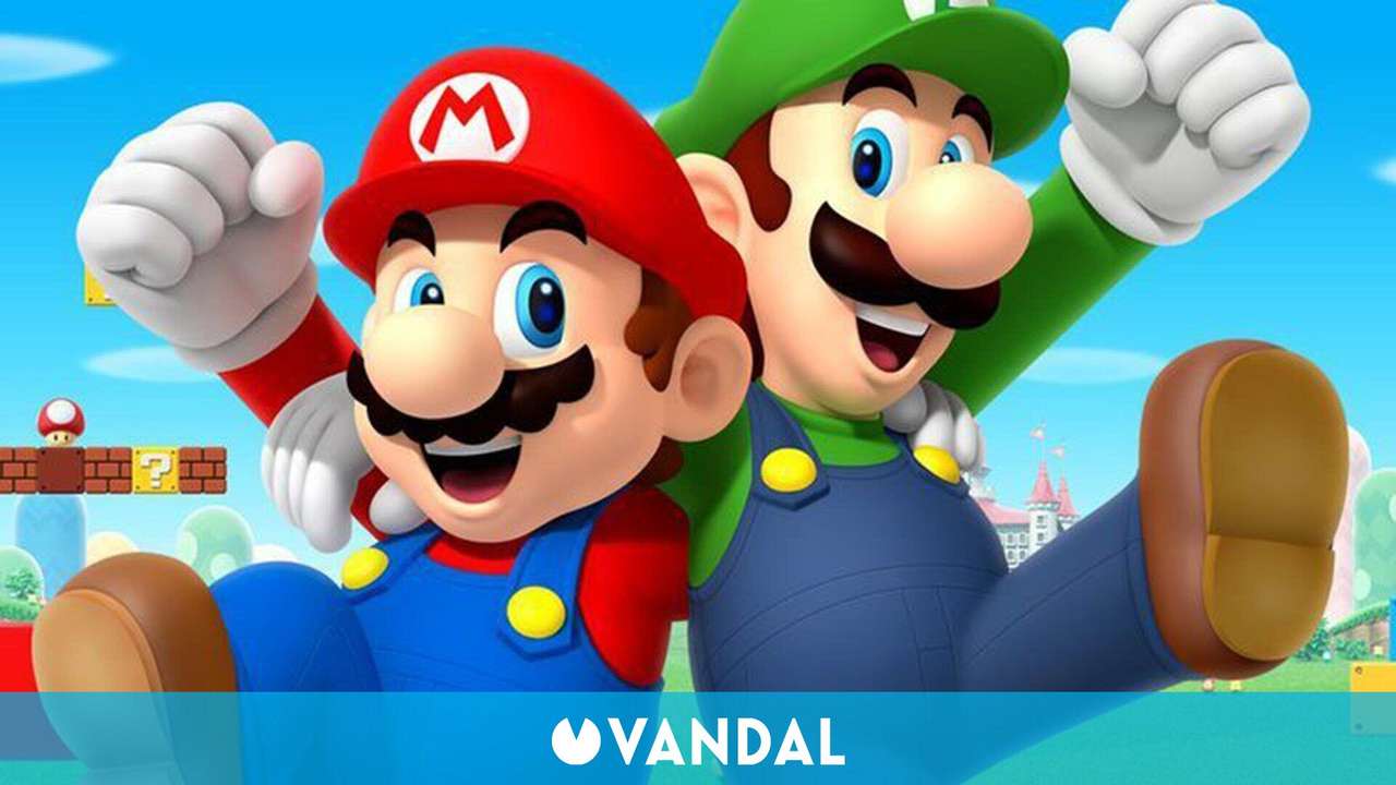 Mario obok Luigiego puzzle online