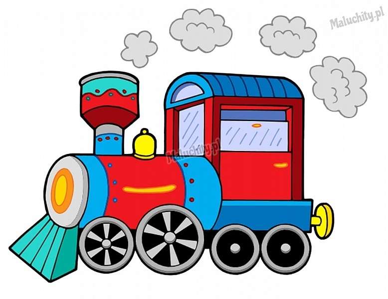 pociąg dla dzieci puzzle online