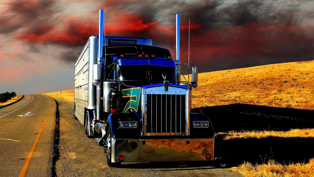 Transport ciężarowy puzzle online