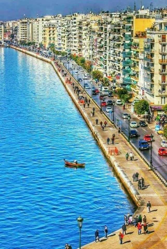 wybrzeże Salonik puzzle online