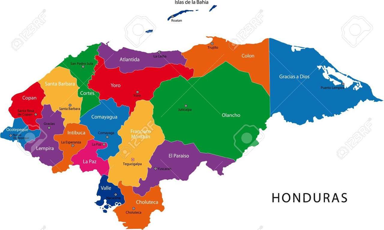 Honduras puzzle online