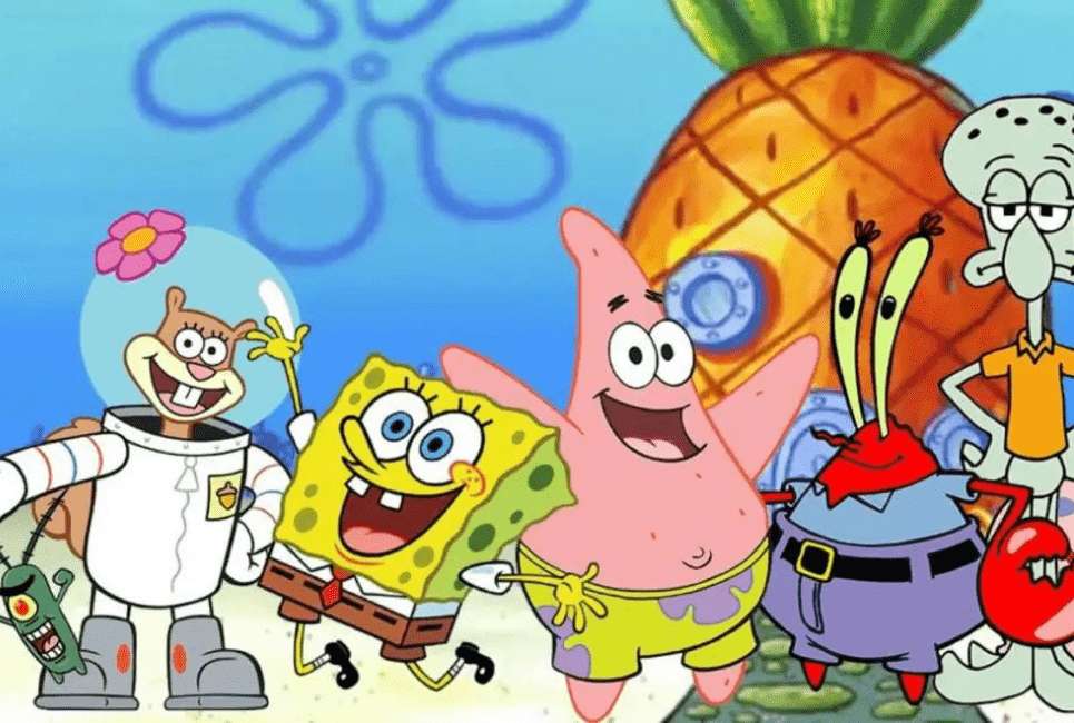SpongeBob i przyjaciele puzzle online