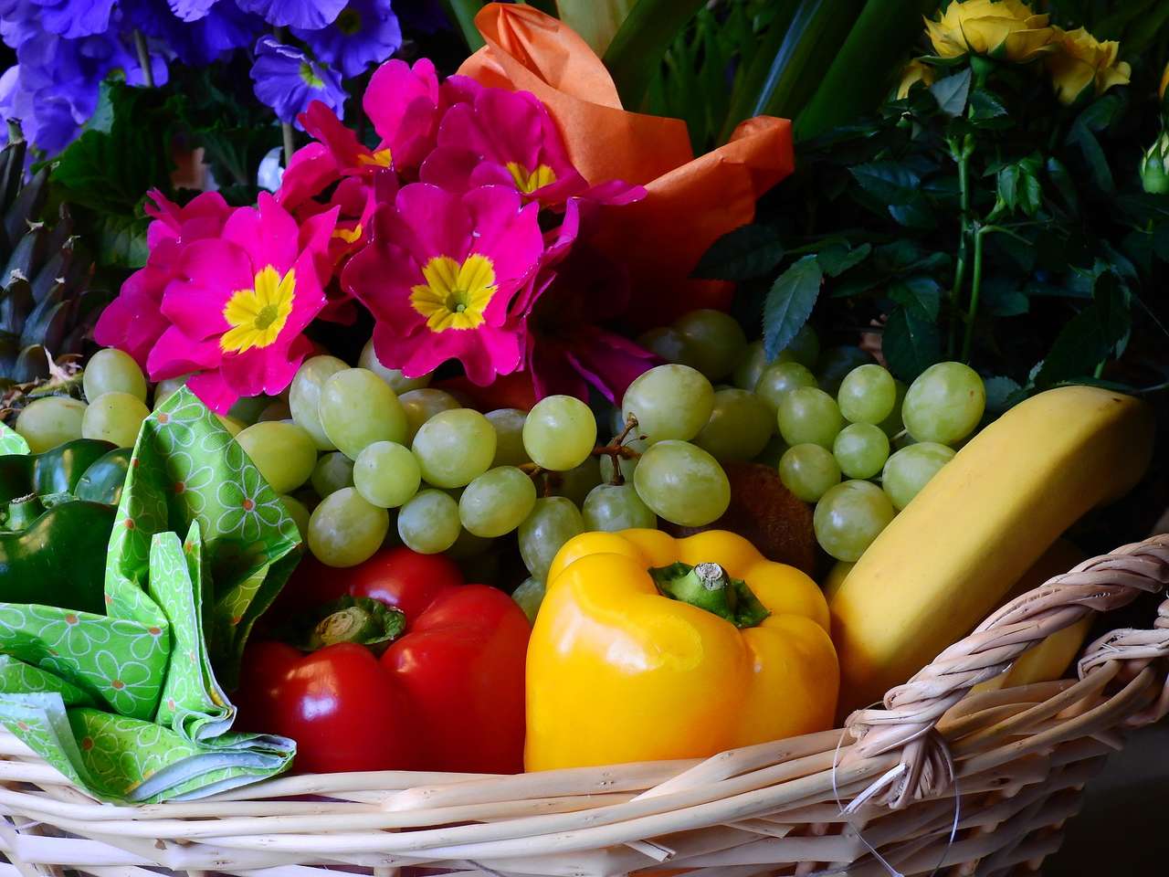 Warzywa i owoce puzzle online