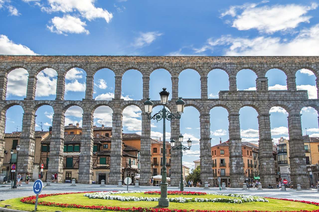 Akwedukt Segovia Hiszpania puzzle online