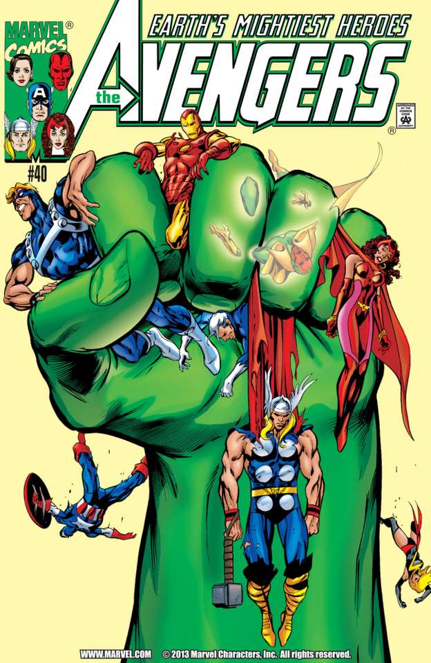 Hulk, Avengersi puzzle online