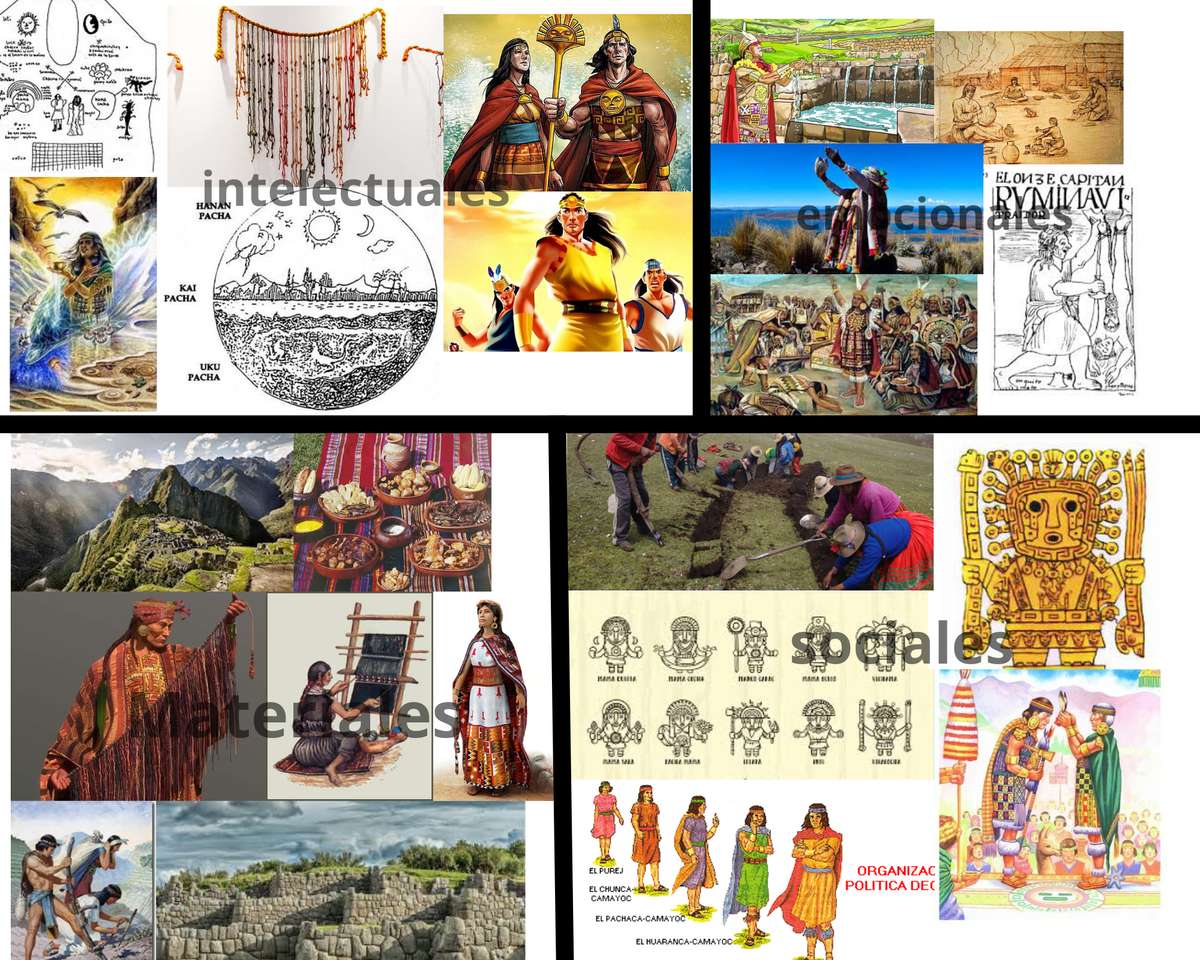 Kultura INCAS puzzle online