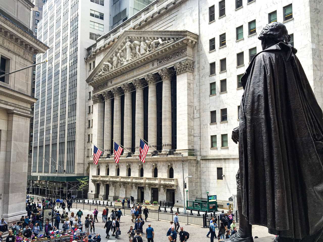 Wall Street, Nowy Jork, USA puzzle online