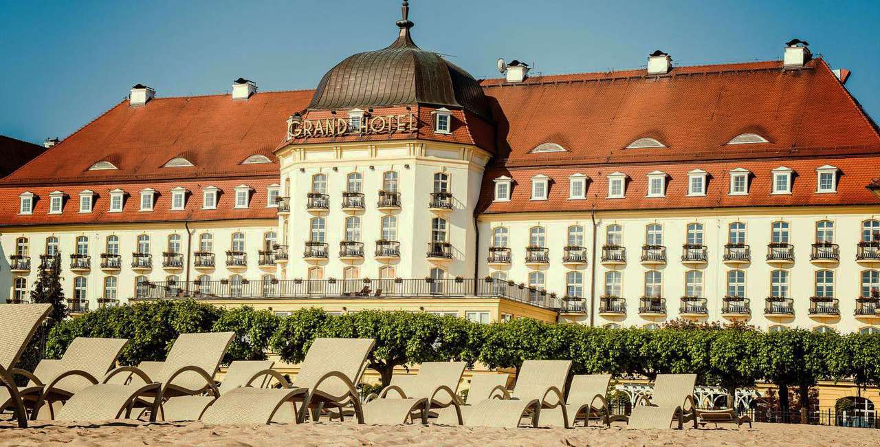 Sopot w Gdańskim Grand Hotel Polska puzzle online