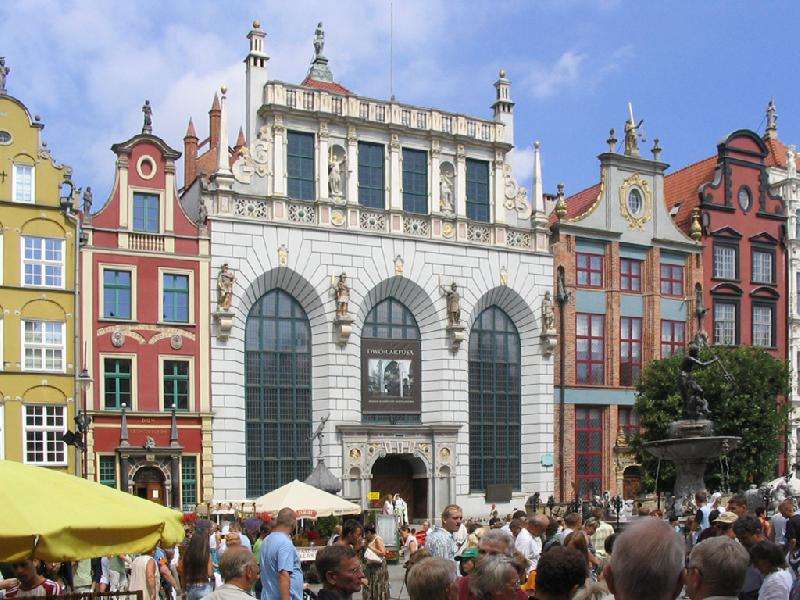 Stare Miasto w Gdańsku w Polsce puzzle online