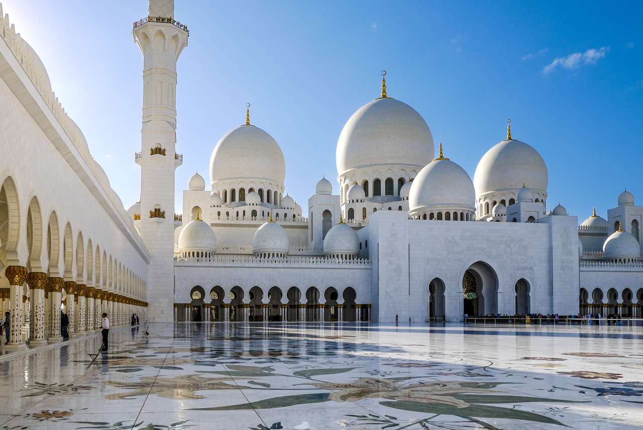 Wielki Meczet Szejka Zayeda - Abu Zabi puzzle online