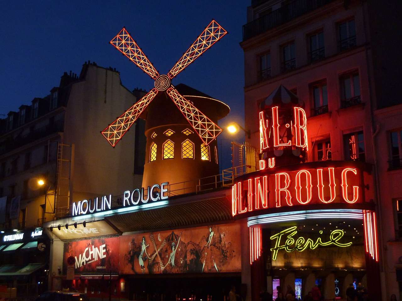 Moulin Rouge, Paryż puzzle online