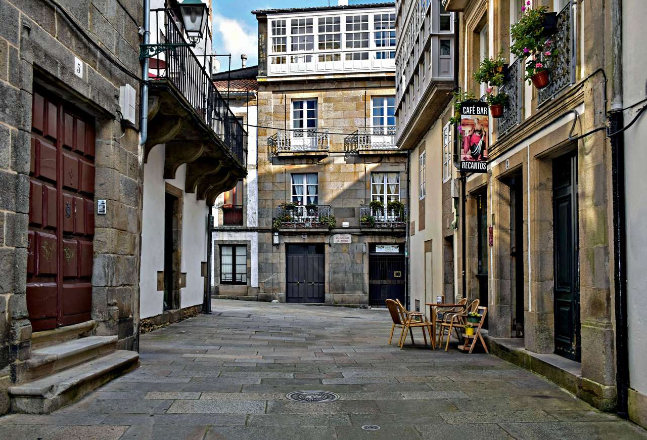 Santiago de Compostela, Galicja, Hiszpania puzzle online