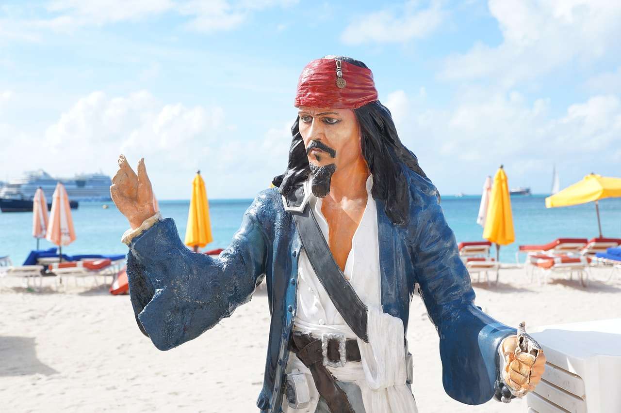 Pirat, Jack Sparrow puzzle online