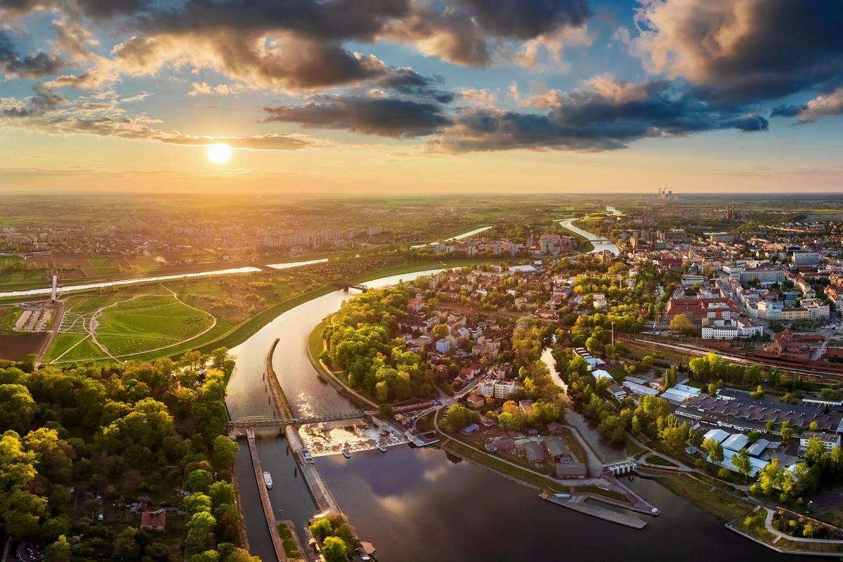 Polska opole- krajobraz puzzle online