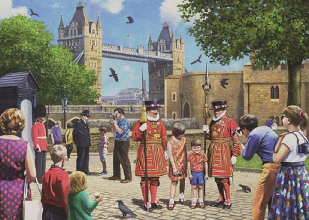 The Yeoman Warders — Londyn — Wielka Brytania puzzle online