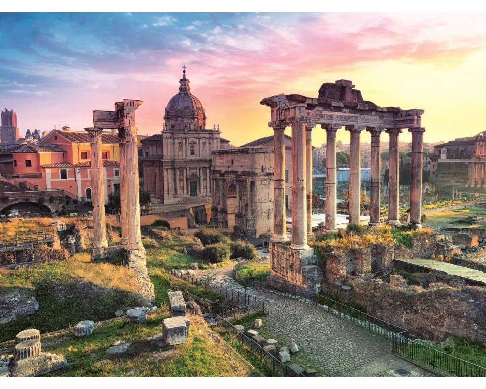 Forum Romanum- serce starożytnego Rzymu puzzle online