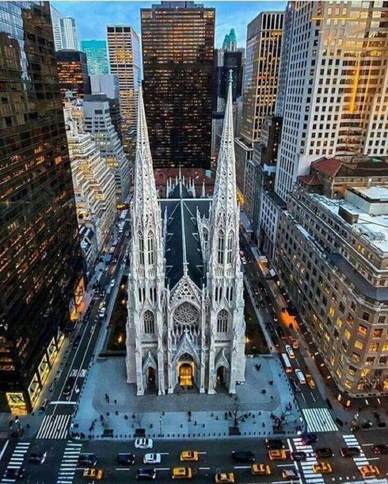 Katedra Świętego Patryka - Nowy Jork - USA puzzle online