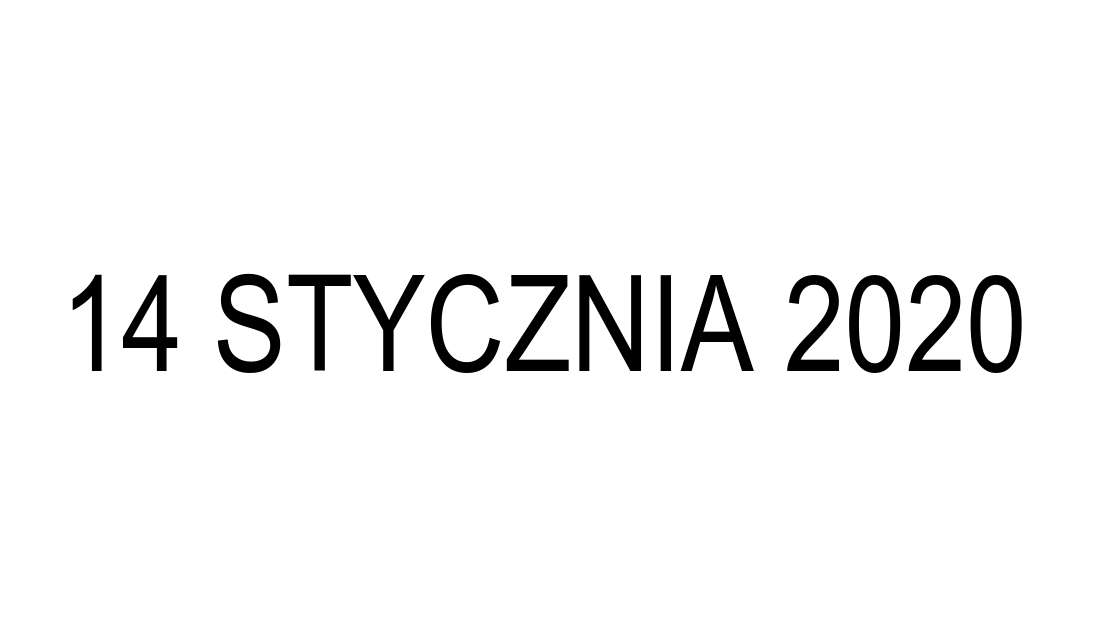 14 STYCZNIA 2020 puzzle online