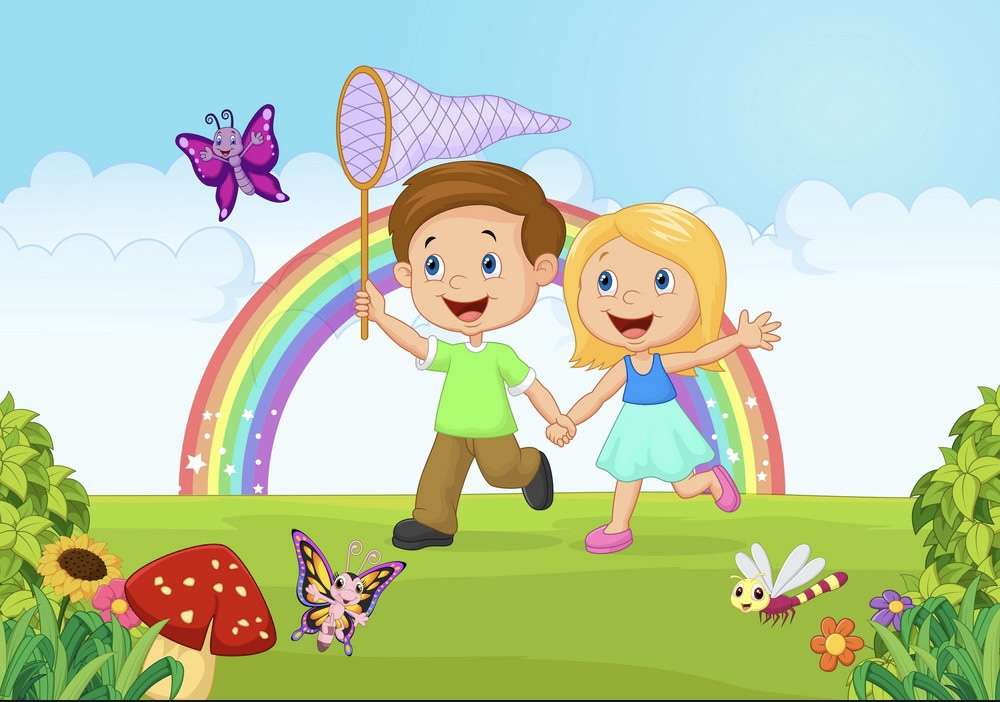 "Nadeszło lato - przyniosło dzieciom radość!" puzzle online