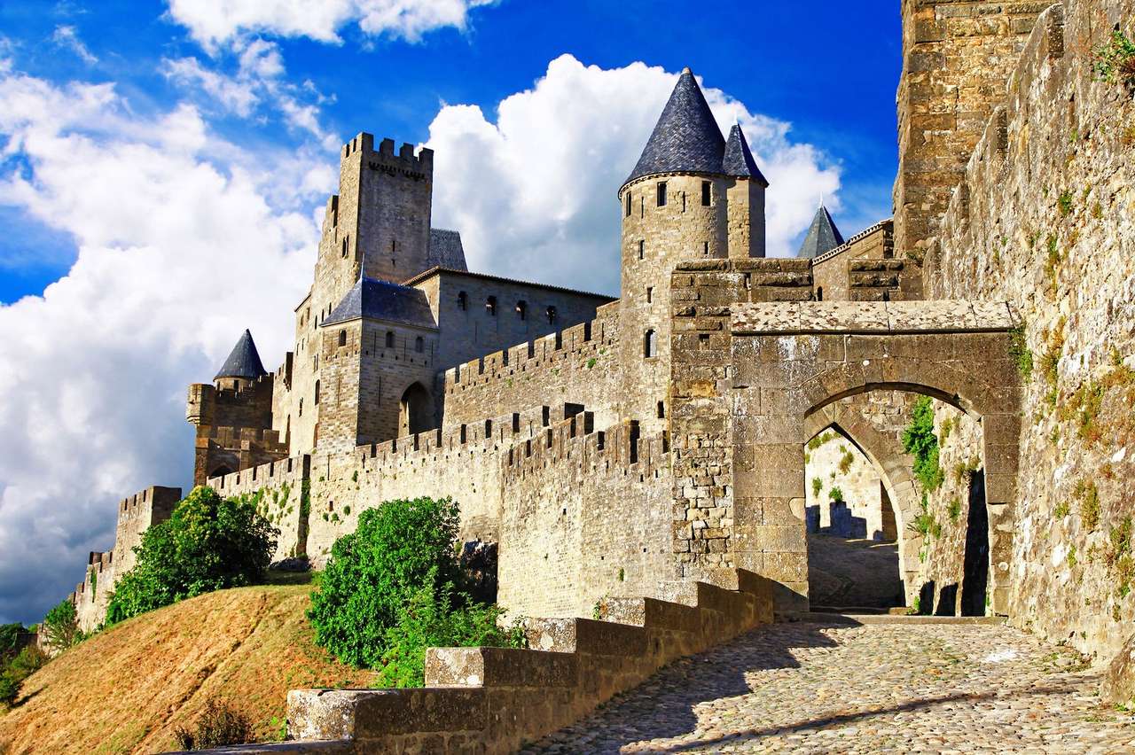 Carcassonne puzzle online