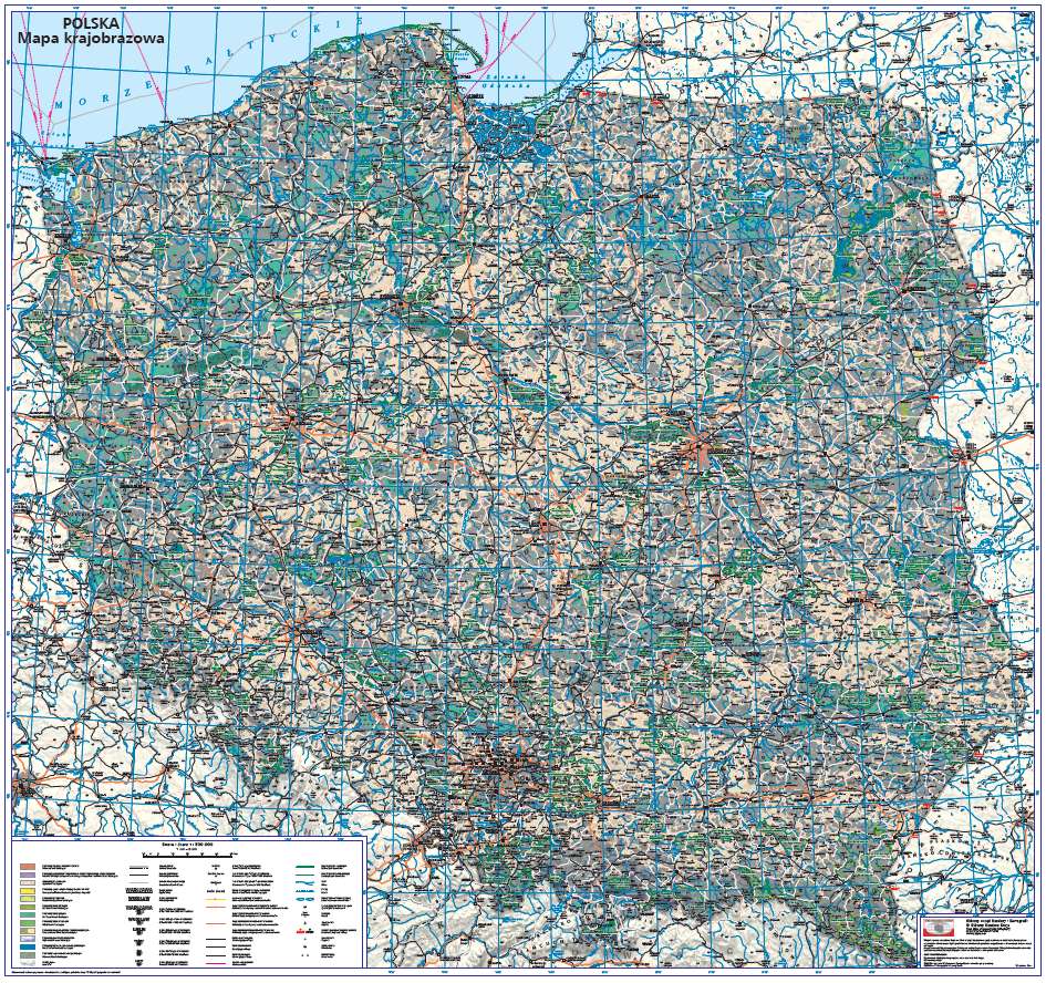 mapa topograficzna puzzle online