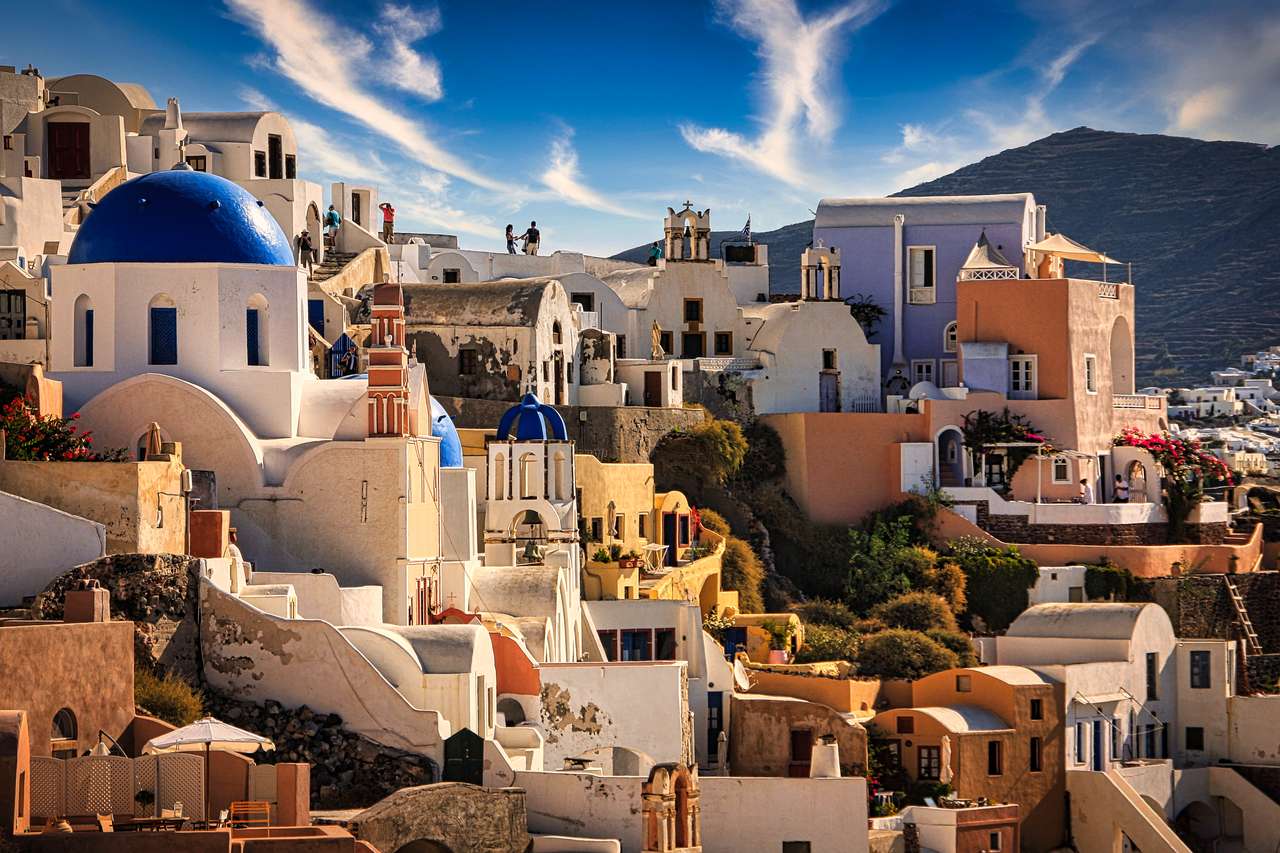 Wspaniałe Santorini (Grecja) puzzle online