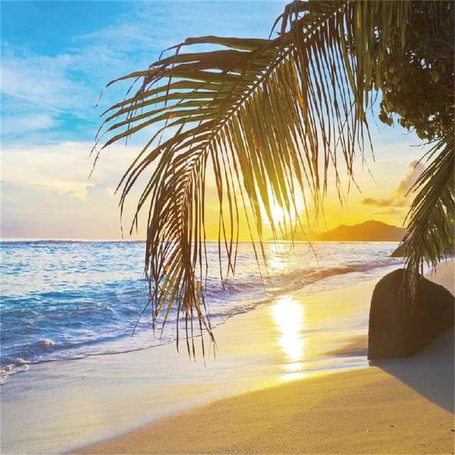 Plaża w Tropikach puzzle online