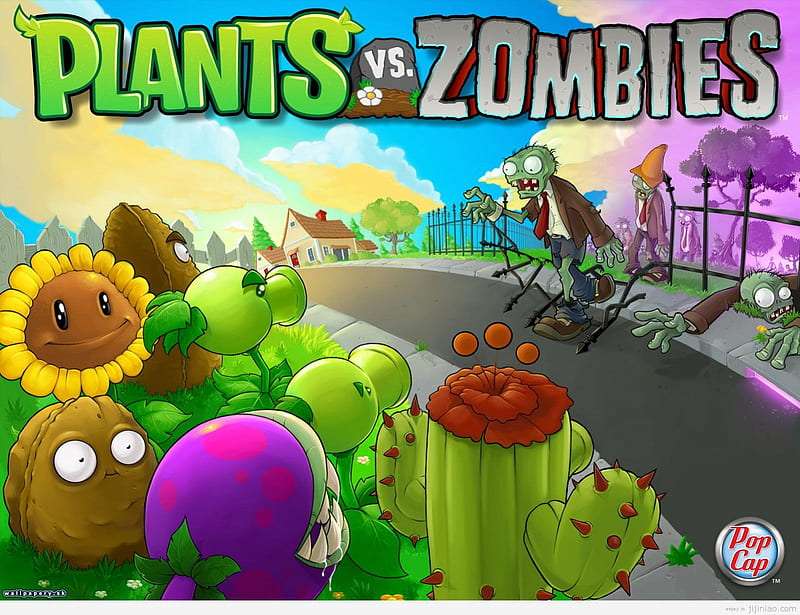 rośliny kontra zombie puzzle online