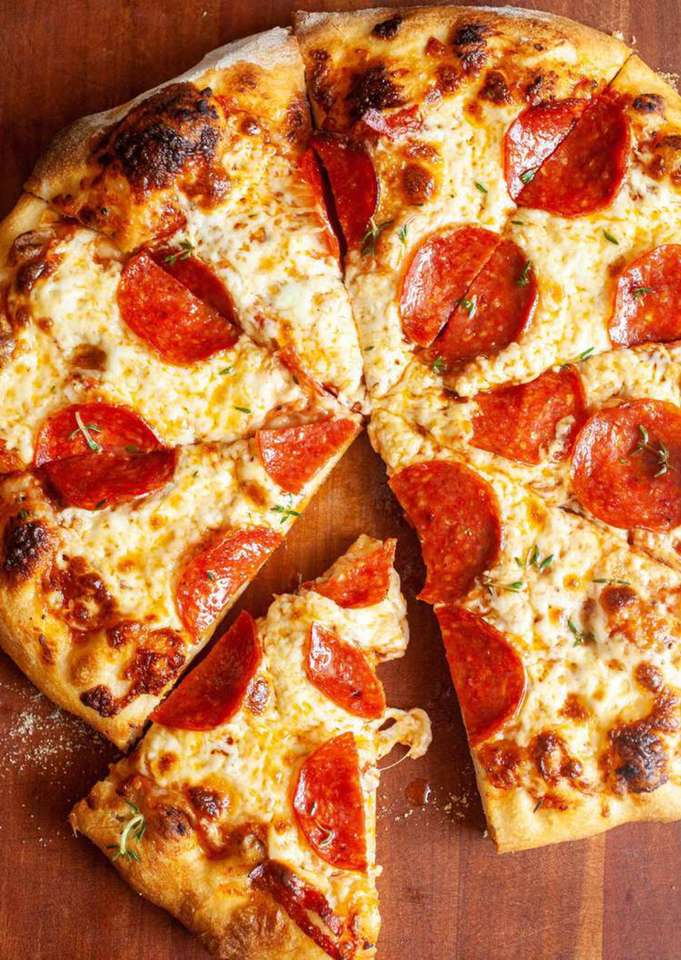 Domowa Pizza Pepperoni puzzle online