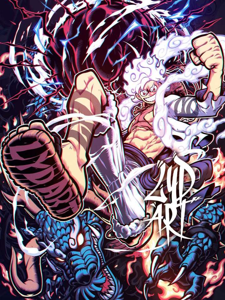 luffy vs kaido puzzle online