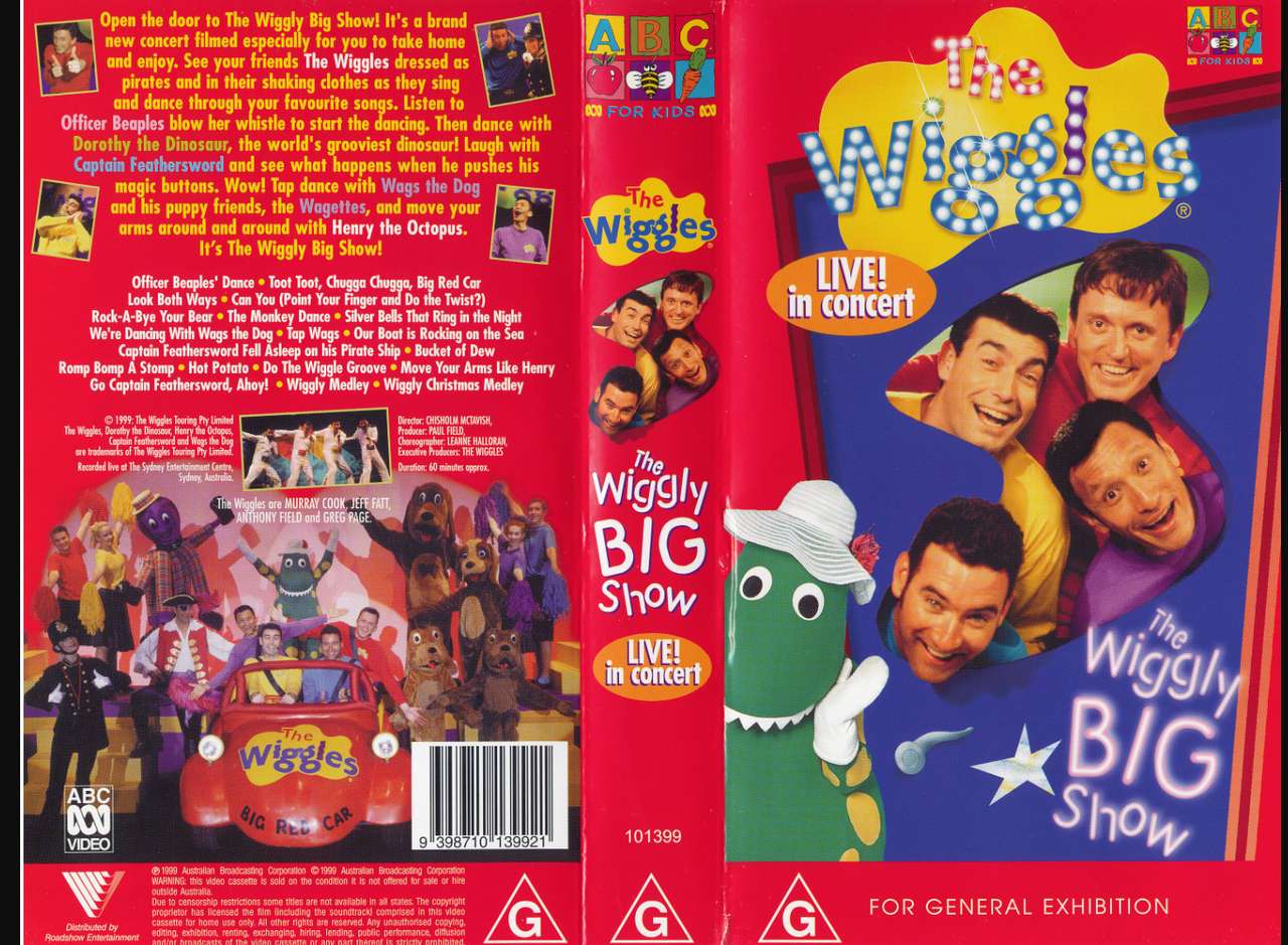 Wiggly Big Show DVD 1998 puzzle online