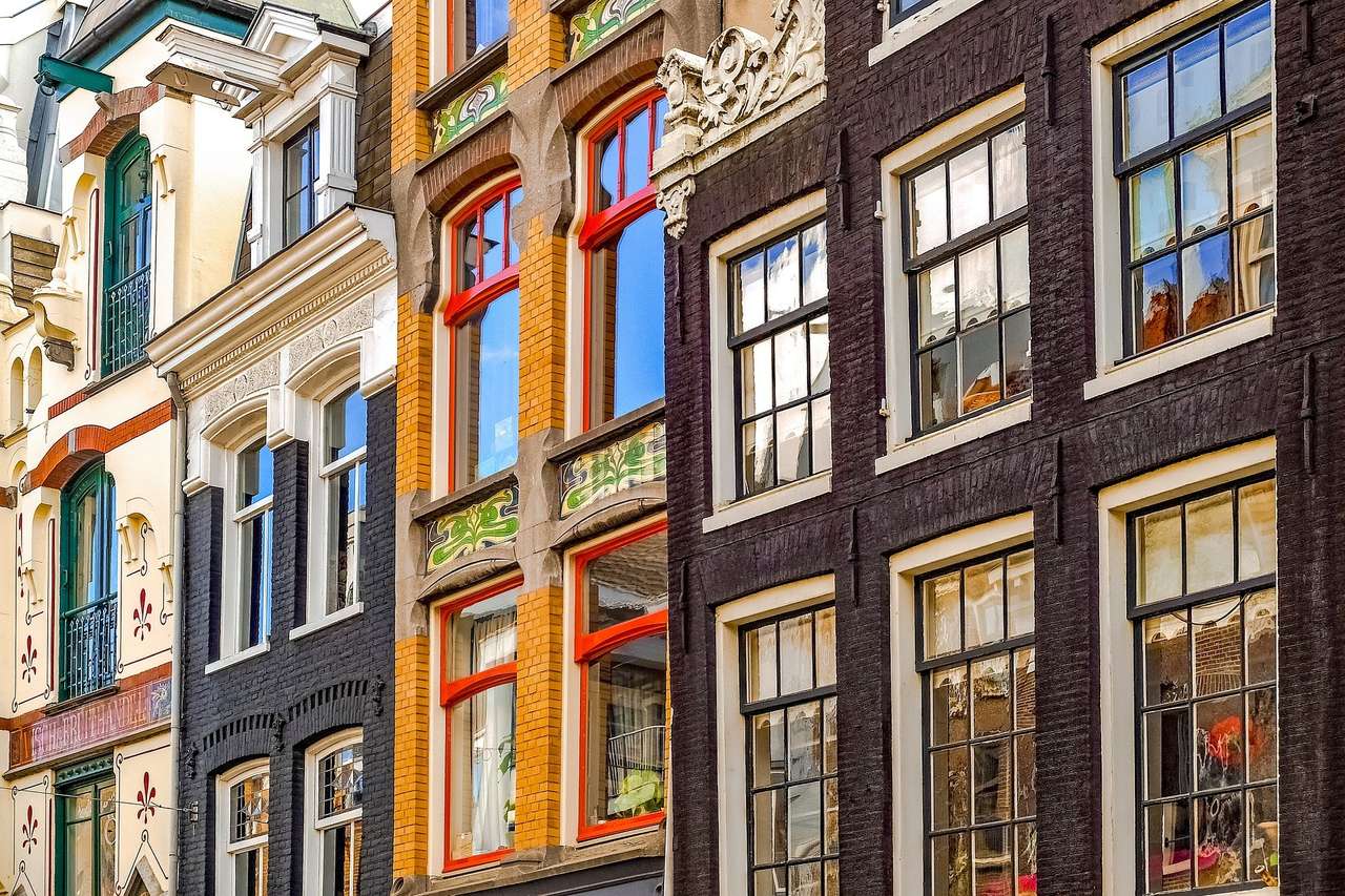 Cudowne barwy Amsterdamu (Holandia) puzzle online
