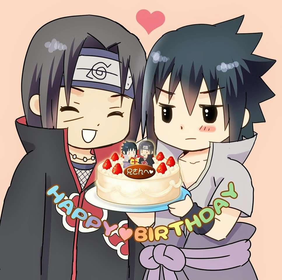 Itachi i Sasuke puzzle online