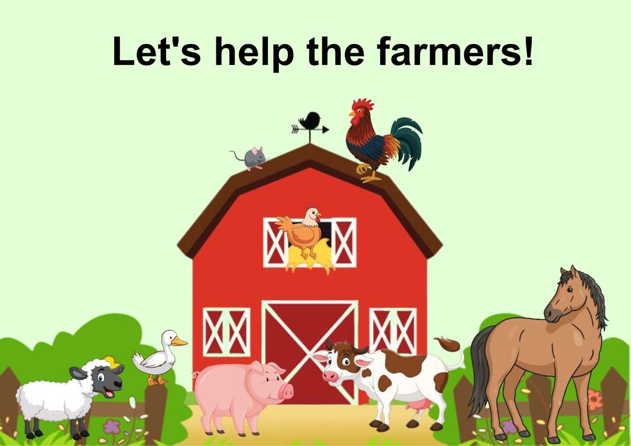 pomóżmy rolnikom puzzle online