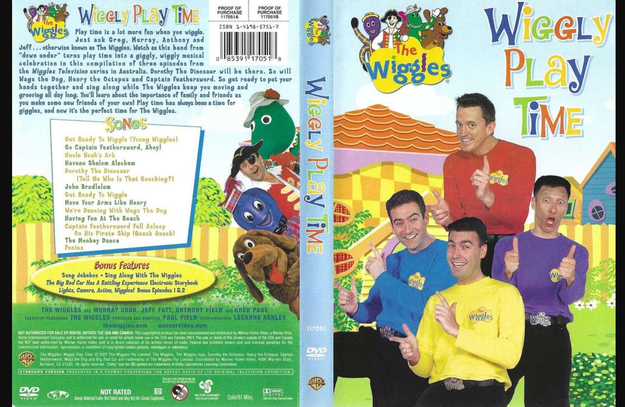 Wiggly Play Time NCircle Dvd Wiggles 2000 puzzle online