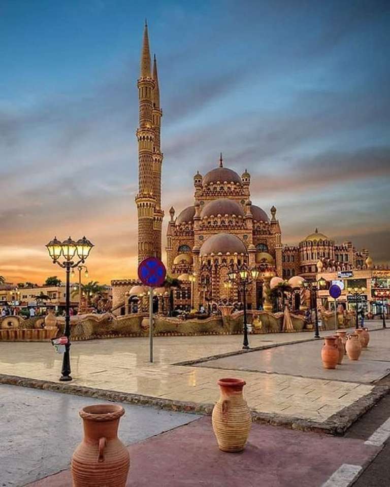Meczet Al-Sahaba - Sharm El-Sheikh - Egipt puzzle online