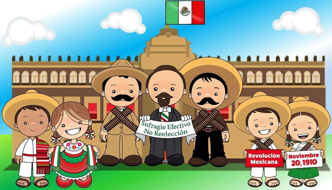 Meksykańska rewolucja puzzle online
