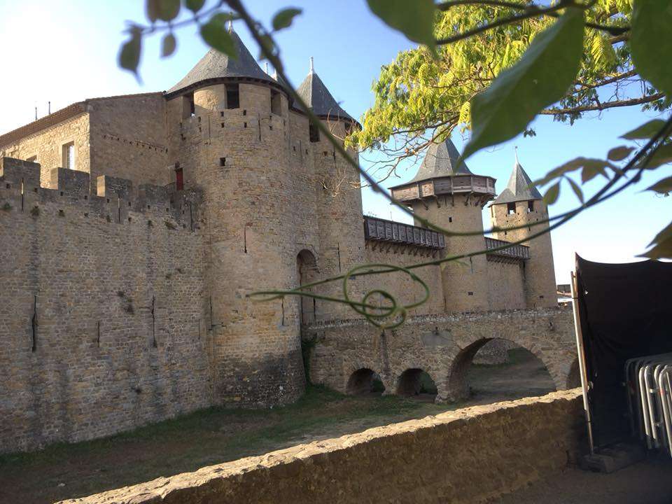 Wał miasta Carcassonne puzzle online