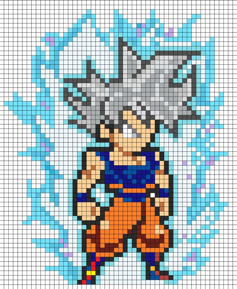 ultra instynkt goku puzzle online