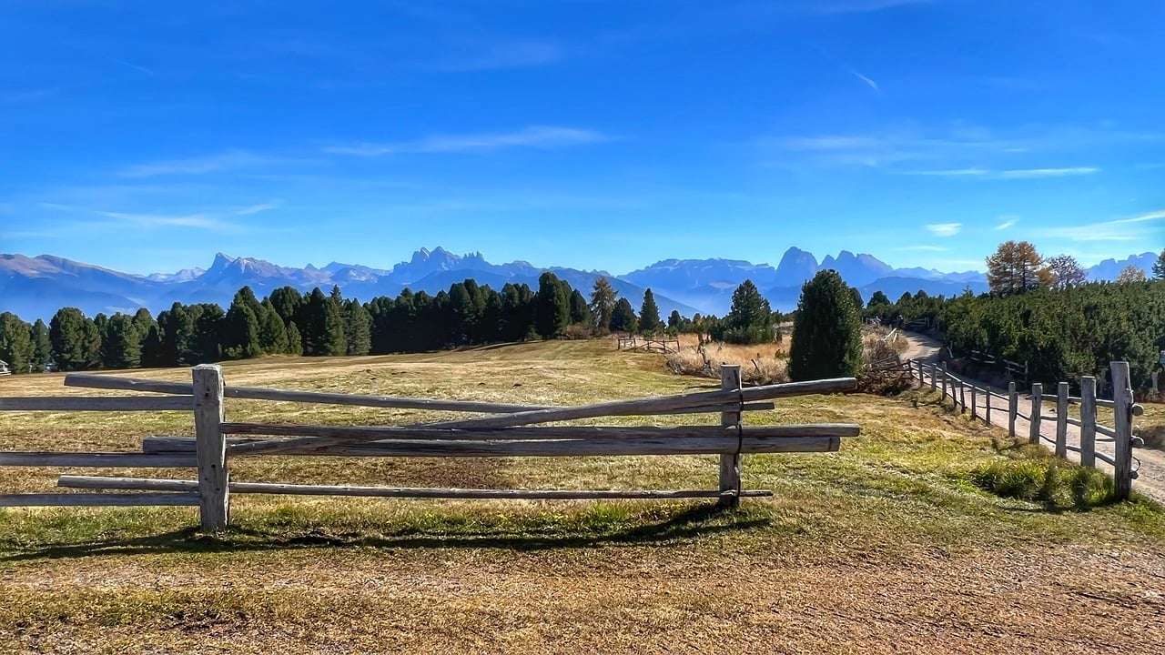 Południowy Tyrol, okolica puzzle online