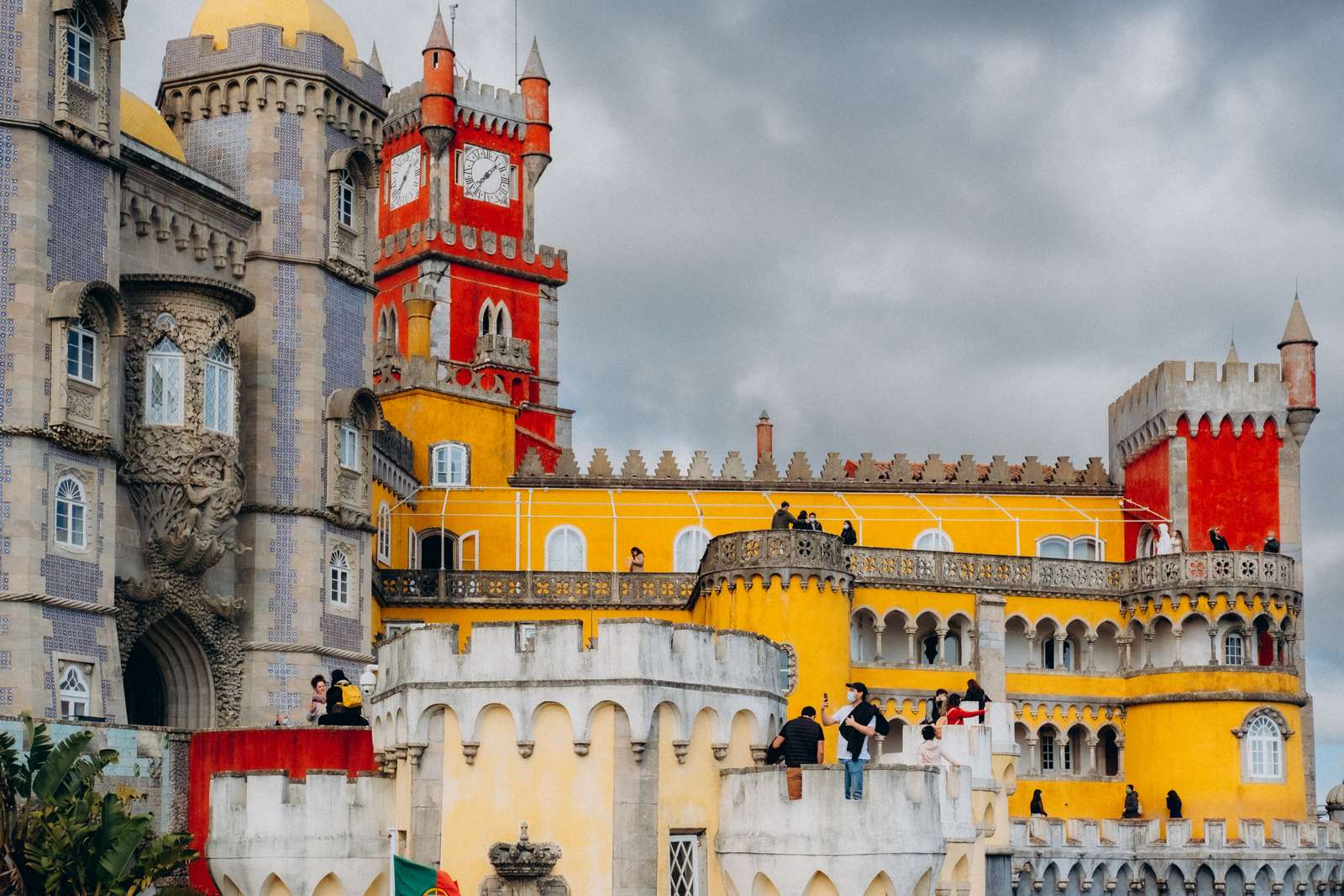 Pałac Pena, Sintra, Portugalia puzzle online