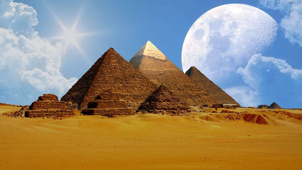 Giza, Egipt puzzle online