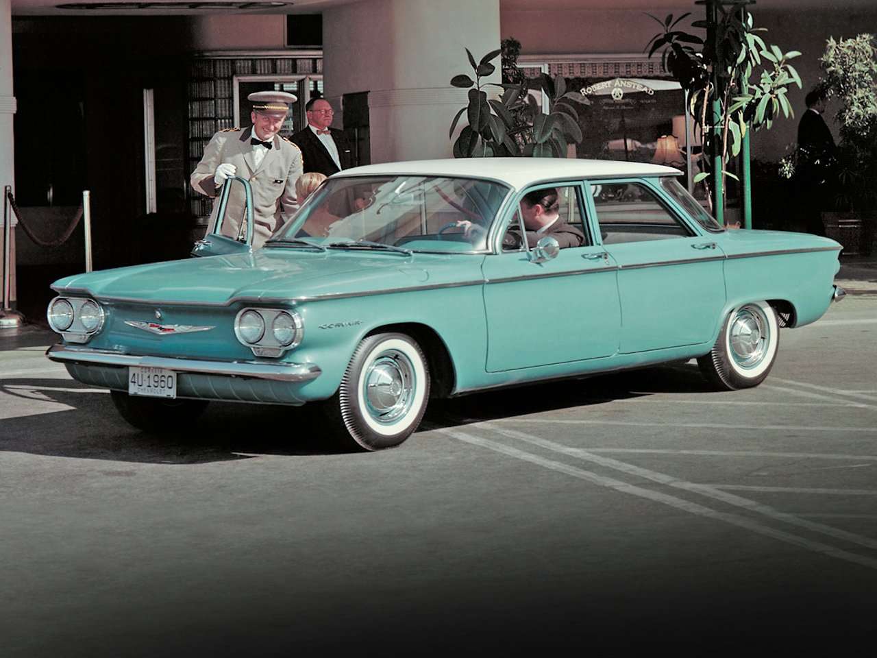 Chevroleta Corvaira Deluxe 700 z 1960 roku puzzle online