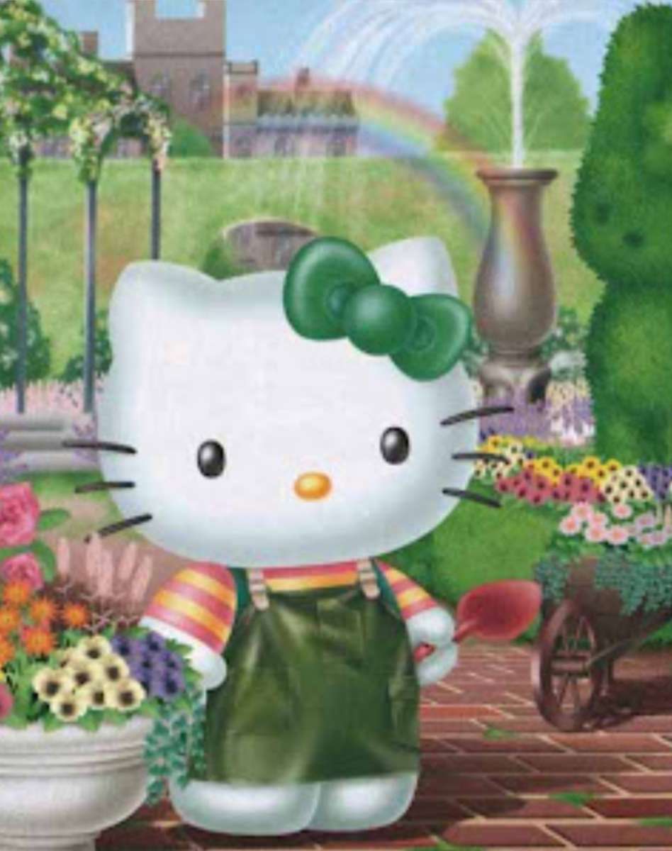 Układanka Hello Kitty puzzle online