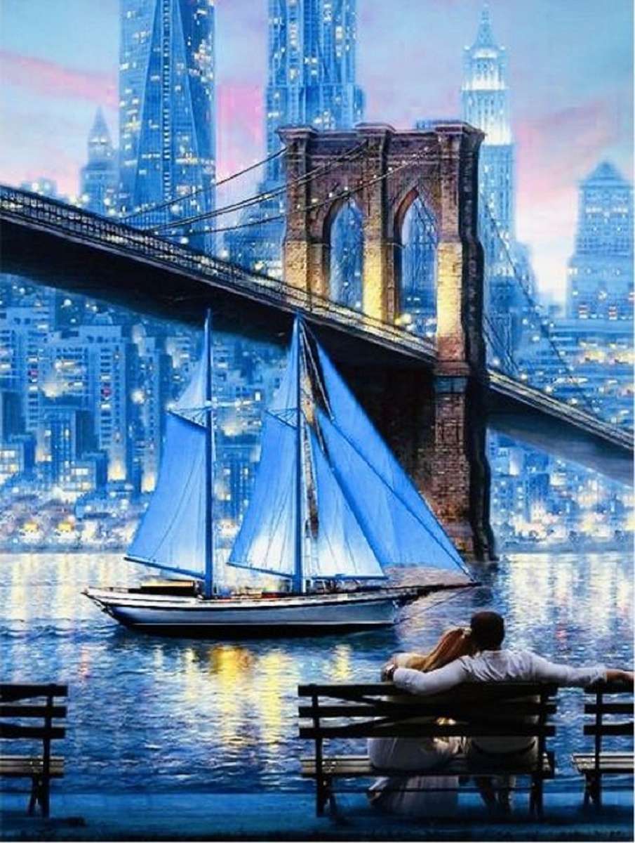 Most Brookliński - Nowy Jork - USA puzzle online