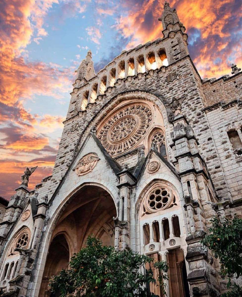 Kościół San Bartolomé - Majorka - Hiszpania puzzle online