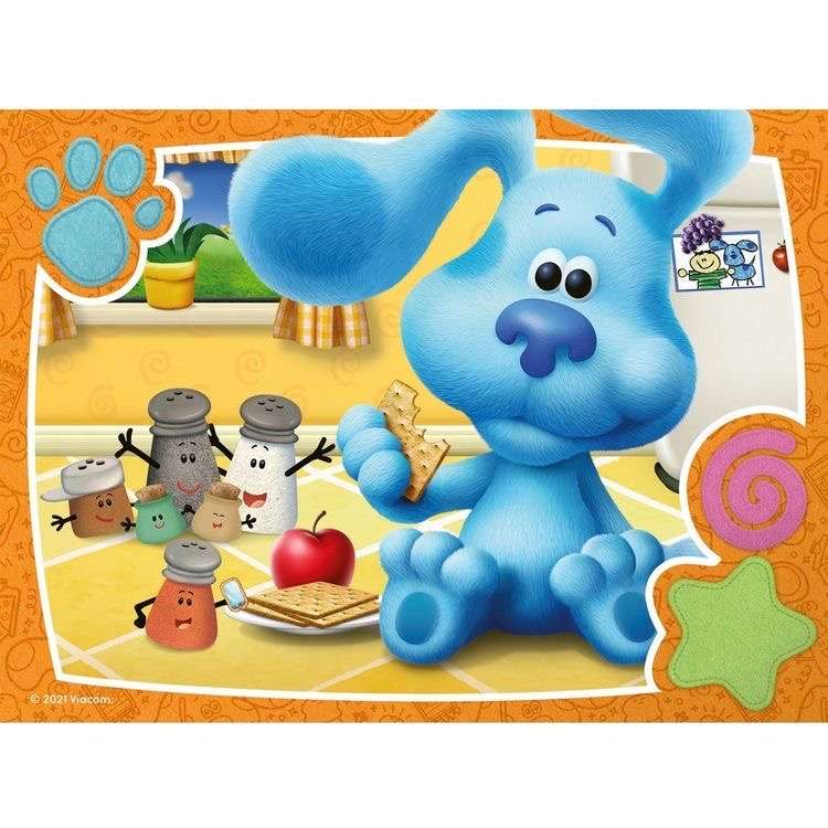 Wskazówki Blue puzzle online