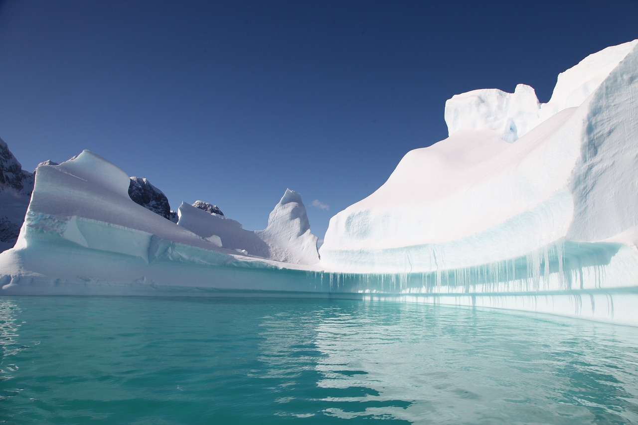 Antarktyda, góra lodowa, lód puzzle online