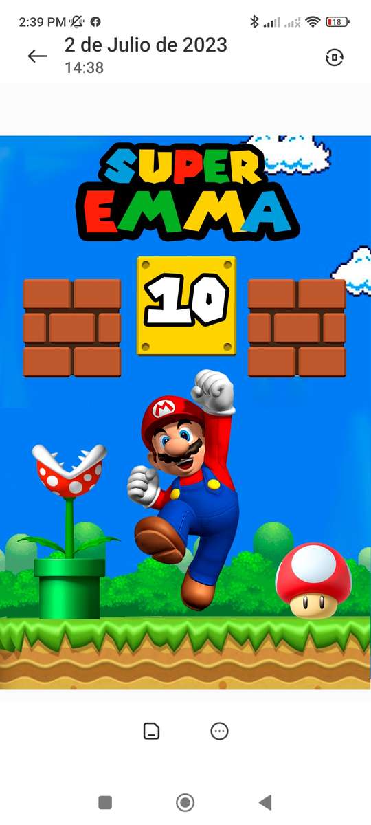 Mario spotyka puzzle online