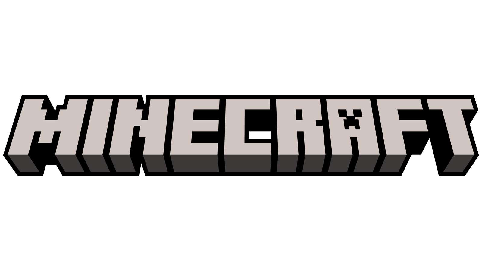 logo minecraft puzzle online